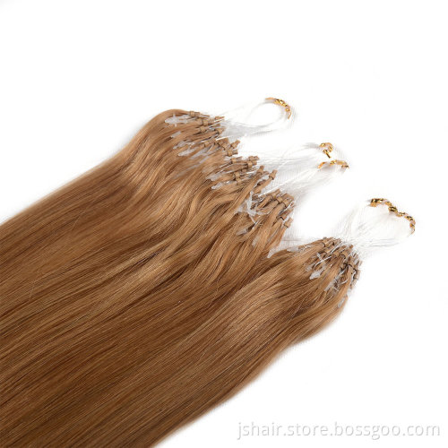 Top Grade Pre-Bonded Hair Extension, Straight Loop Ring Hair